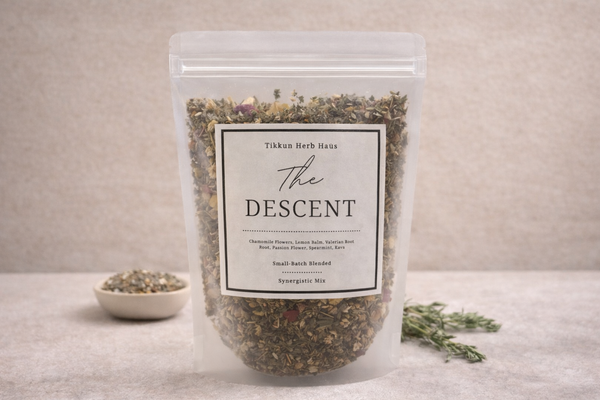The Descent — Deep Sleep + Relaxation Herbal Tea Blend (Valerian + Passionflower)