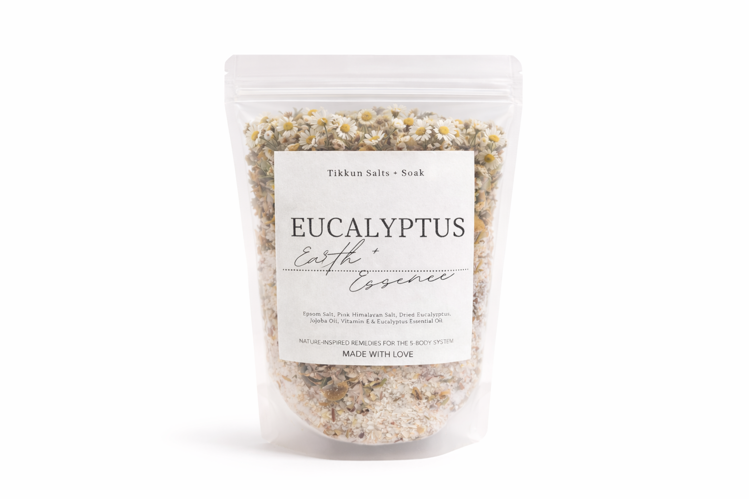 Eucalyptus Earth + Essence — Botanical Eucalyptus Epsom Salt Bath Soak